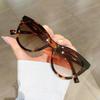 Vintage Cat Eye Sunglasses Women Men Luxury Designer Sun Glasses Punk Retro Hip Hop Shades UV400 Protection