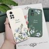 Leafy Lily Phone Case For Xiaomi Redmi Note 14 13 12 12S 11 11S 11E 10 10T 10S 9T Pro Plus Redmi 10 10A 10C 9 9T 4G 5G Cover