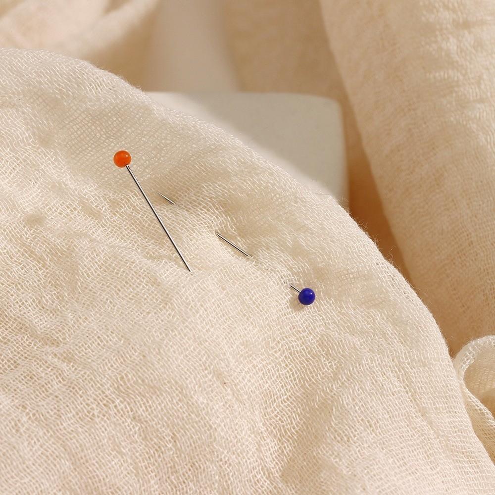 600PCS/BOX Multicolor Quilting Pins Straight Push Round Head Straight Pins Professional DIY Sewing Pins Fabric Sewing