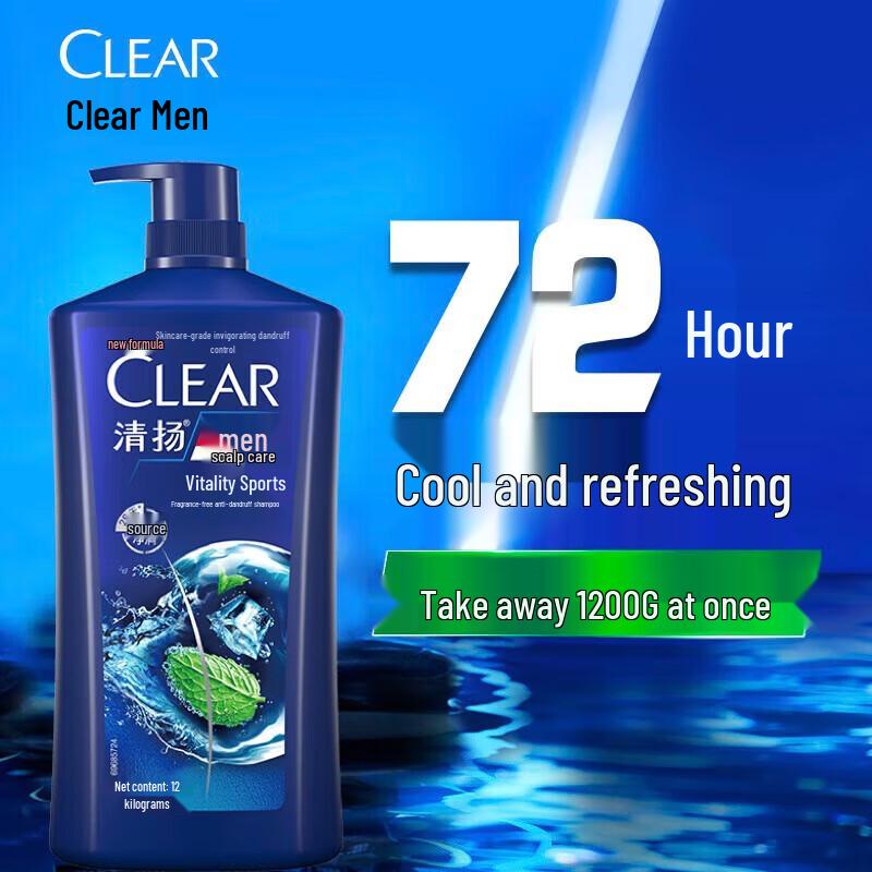 

Clear Men s Fluffy Anti-Dandruff Shampoo