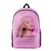 Popular Novelty Funny Cool Loren Gray pupil Bookbag Notebook Backpacks 3D Print Oxford Waterproof Boys/Girls Travel Backpacks