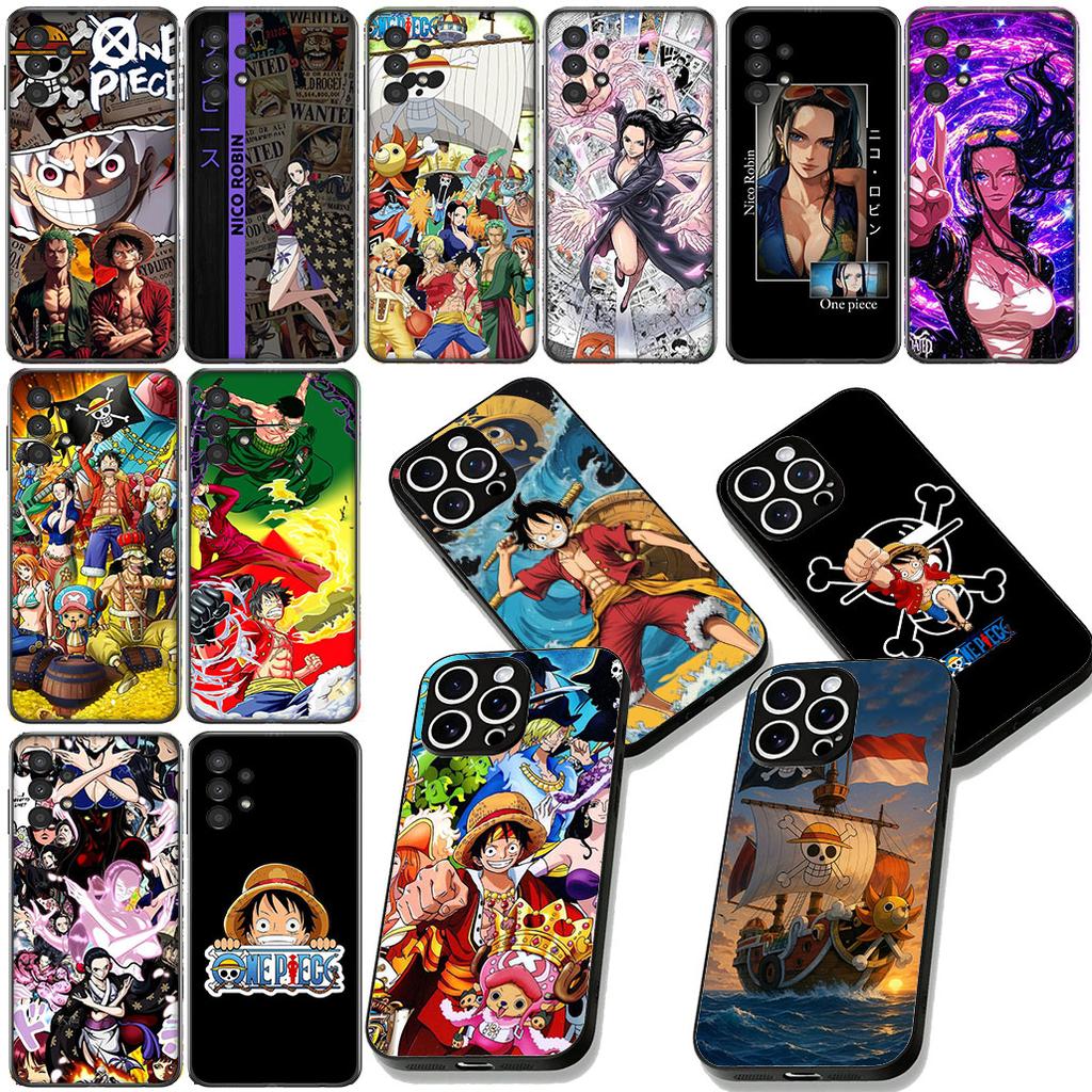 Luffy Roronoa Zoro ONE PIECES Nico Robin Phone Case for Xiaomi Redmi Note 13 14 ProPlus Pro Plus 14C A4 13C Pro+ Note14 Cover