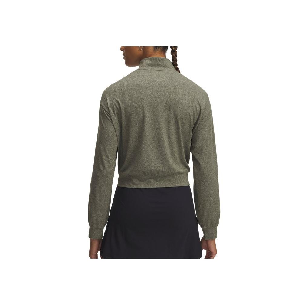 Under Armour Loose Fit Solid Color Long Sleeve Hoodie Women Hoodies 6004159-308