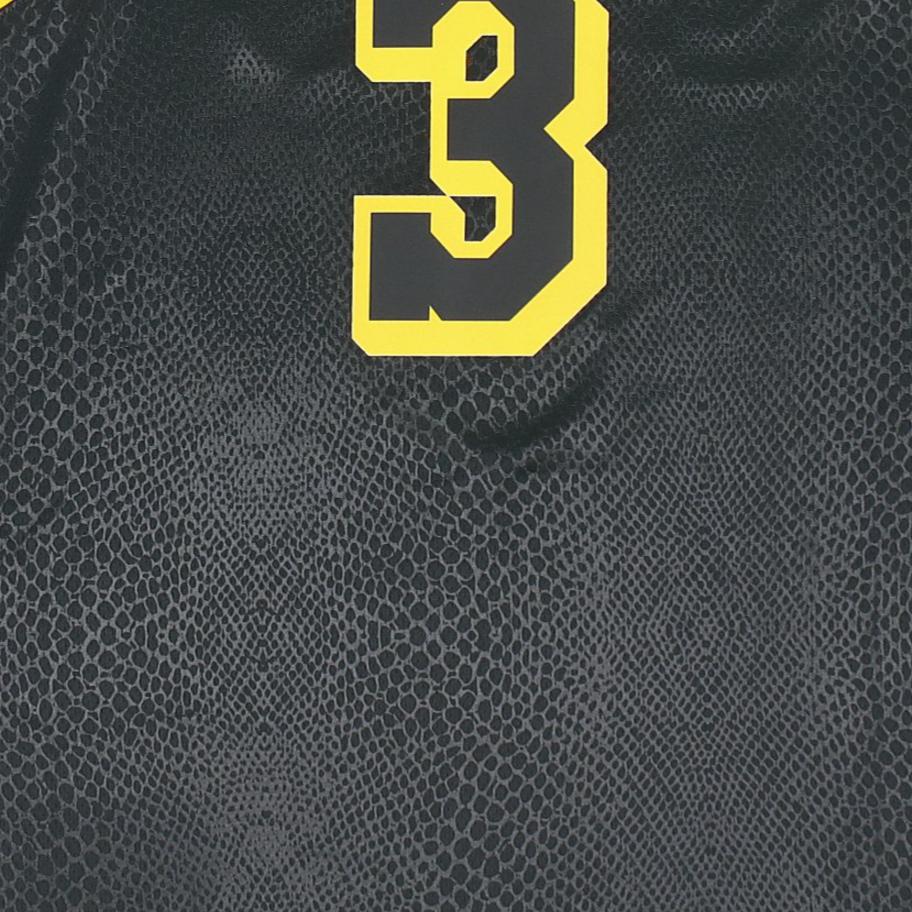 Nike NBA Lakers Anthony Davis Swingman Jersey Black Men Streetwear DJ1433-010