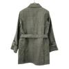 Mackintosh Wool Check Pattern Stainless Collar Coat Men's Used