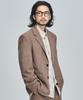 Prairie Wool Relaxed Fit Blazer (Beige)