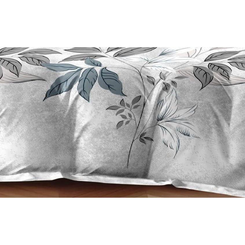 Glace Cotton AC Comforter Set Double Bed King Size with Flat Double Bedsheet & 2 Pillow Covers, 4 Pieces Bedding Set |