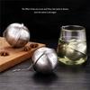 Stainless Steel Ball Tea Infuser Mesh Tea Filter Strainer with Hook for Loose Leaf Tea and Seasoning Spices