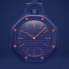 Unisex Octagonal Silicone Pendant Necklace Quartz Pocket Watch for Children