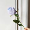 10pcs Rose Artificial Flower Burt Edge Fake Rose Stems 50cm for Wedding Home Hotel Event Floral Arrangement Decoration