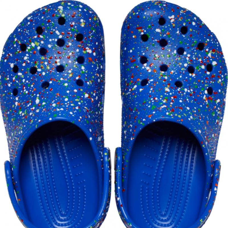 Crocs Classic Paint Splatter Clog Toddler 211169 4kz