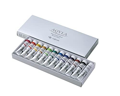 

KUSAKABE Akila Acrylic Paint, 12-Color Set, 20ml (No. 6), NAQ6-12