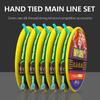 1Pc 3.6-7.2Mpe Reinforced Line Setblack Pit Competitive Line Setfull Set Of Finished Hand-Tied Fishing Line Accessoriesmain Line