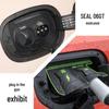 BYD Dolphin Seagull Seal Weatherproof Charging Port Cover for Cars