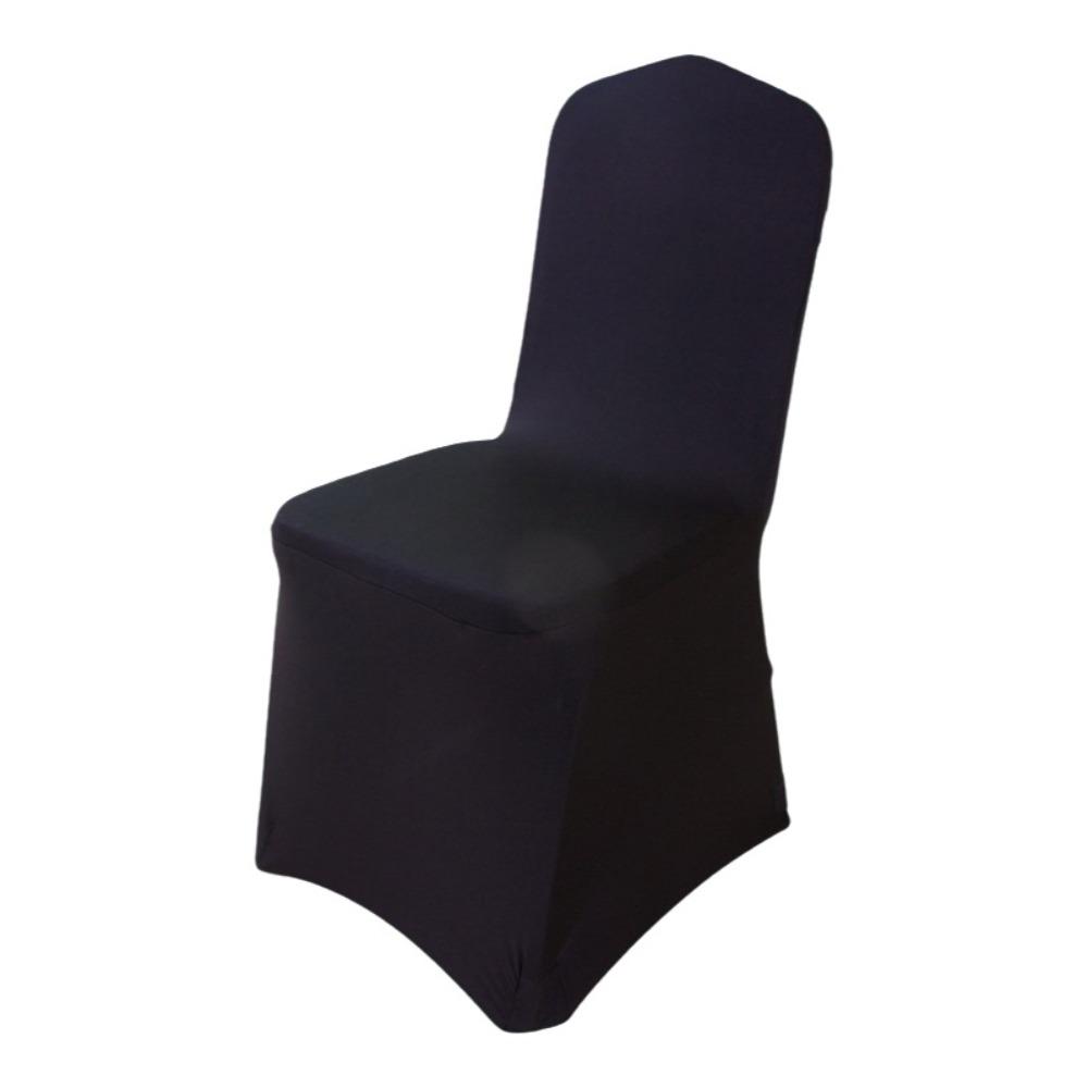 Washable Elastic Chair Cover Dust-proof Chair Seat Cover  Banquet steel chairs Style 2