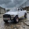 1:32 Dodge Ram TRX Off Road Modifizierter Pickup Truck Legierungsmetall Druckguss Modellauto Schreibtisch Display Sammlerstück Ornament Feiertagsspielzeug