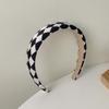 New Fashion Headband For Women Classic Plaid Hairband Spring Casual Turban For Girls Hair Accessories