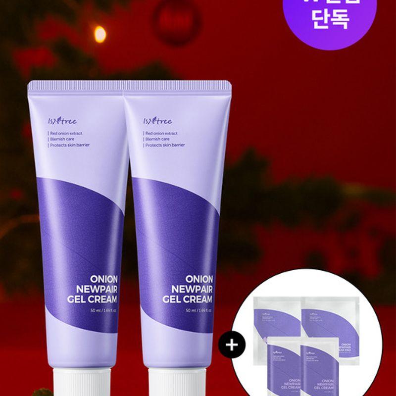 isntree [Gel Cream 4ml + 4 Pads] [1+1] Onion New Pair Gel Cream 50ml x 2 2 x 50ml