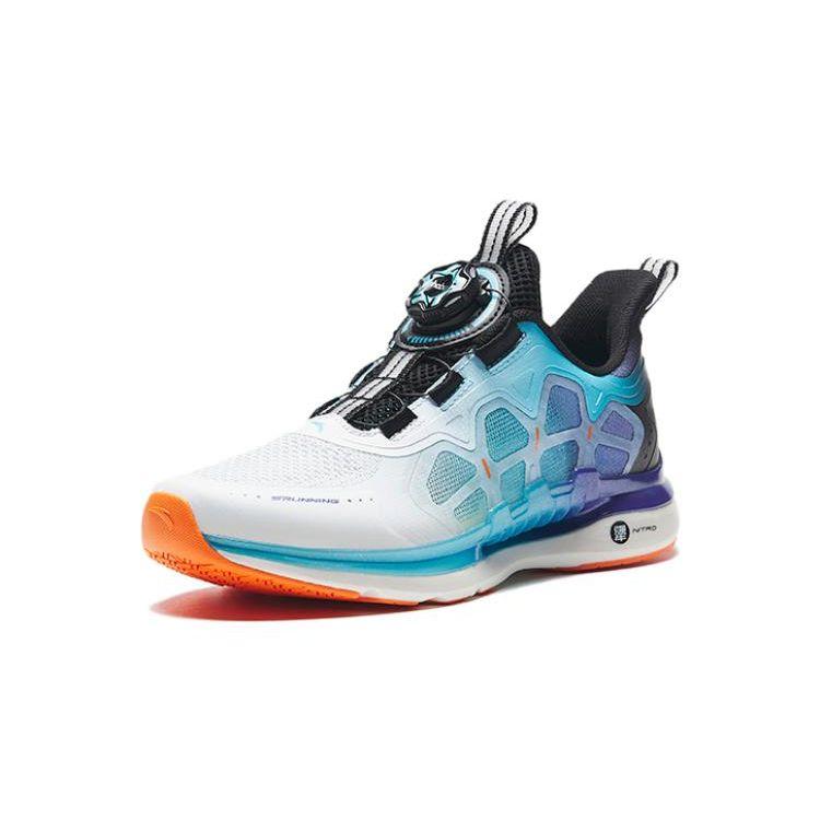 Anta Kids Wind Chaser 5.0 Comfortable Sports Non-Slip Durable Low-Top Running Shoes Kids sneaker White Blue 312325516H-2