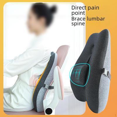 Ergonomic Back Cushion, Seat Cushion for Office And Car