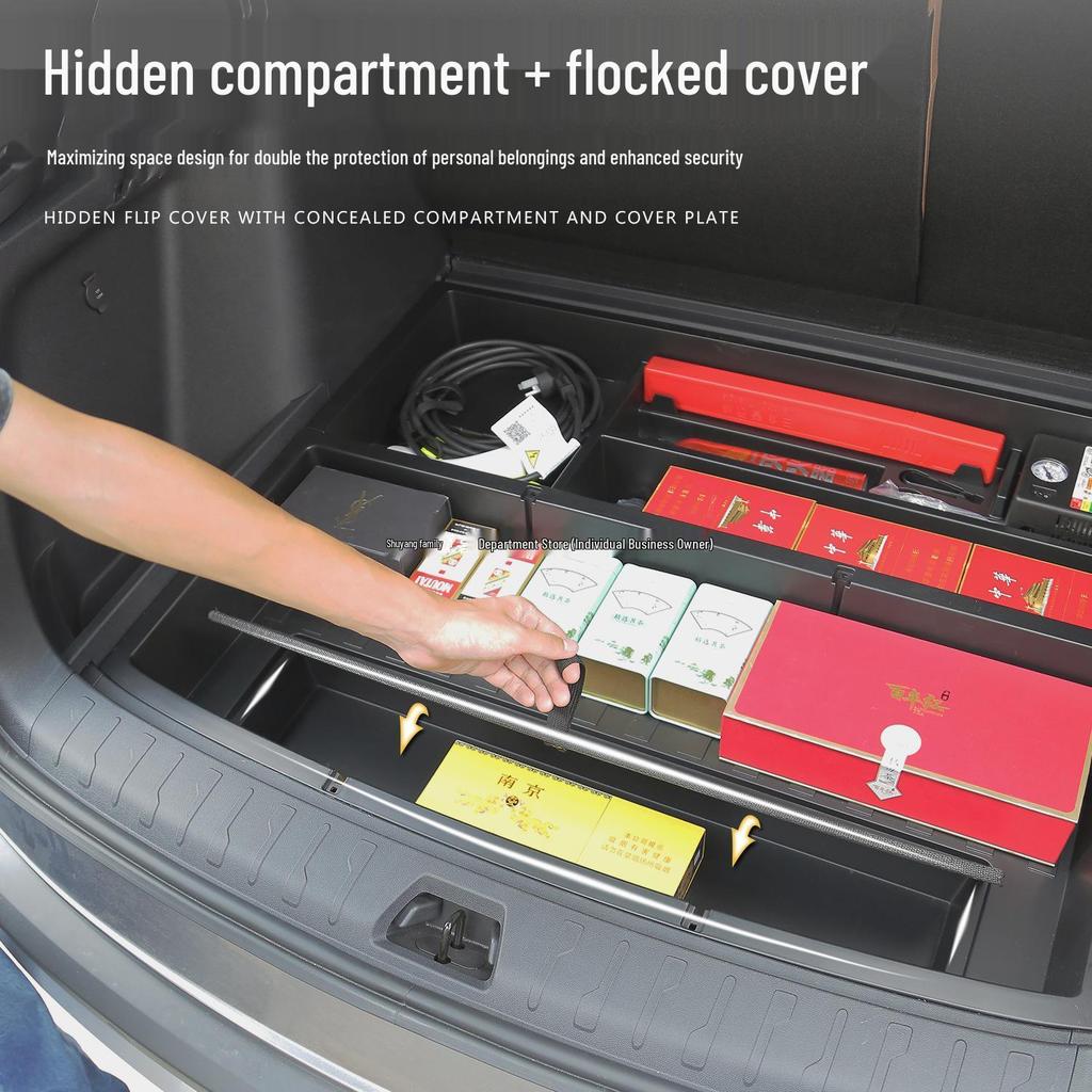 Waterproof Trunk Storage Organizer for BYD Song L-DMI