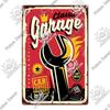 Putuo Decor My Rules Tin Sign Retro Plaque Metal Plate Vintage Wall Art Poster Decortive for Garage Man Cave Club Bar Home