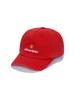 Jeimiweseuteu Tee Logo Symbol Washed Ball Cap (Red)