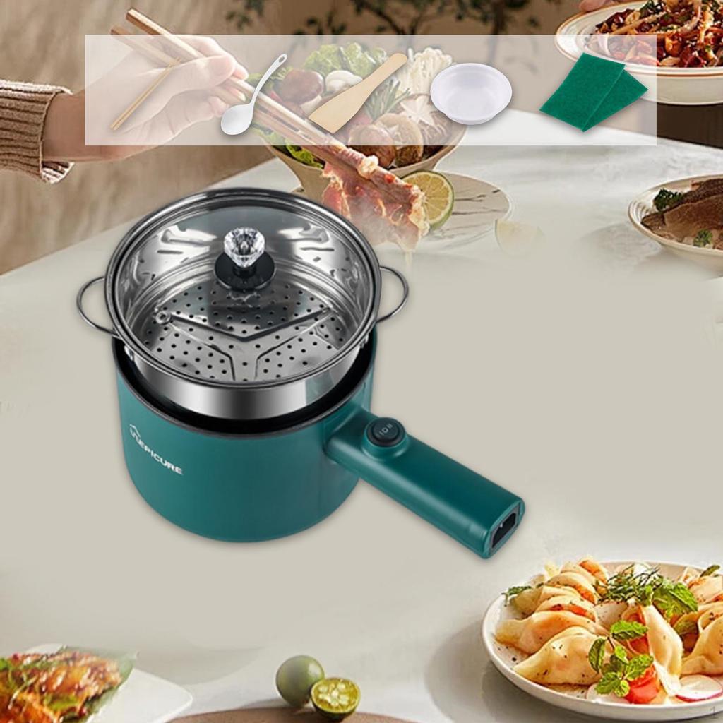 Elektrický hrnec 1,8 l Varný spotřebič Nepřilnavá pánev Mini pánev na smažení dušení