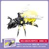 Insekten Mini-Partikel Bausteine Set 3D DIY Kreative Tiere Mikro-Stein für Kinder Jungen 6 bis 10 Jahre Lernspielzeug Geschenk