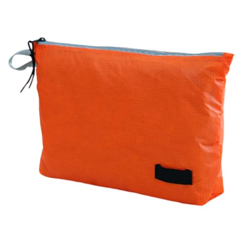 Luggage organizer pouch backpack sorting bag zipper nylon storage sleeve flat travel essentials holder portable insert packing zip trip.