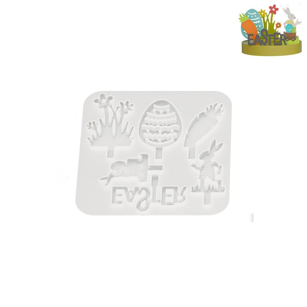 

Heat Resistant Easter Candle Holder Mold Flexible DIY Decor Mold Silicone Insert Mold Home Gift Style D