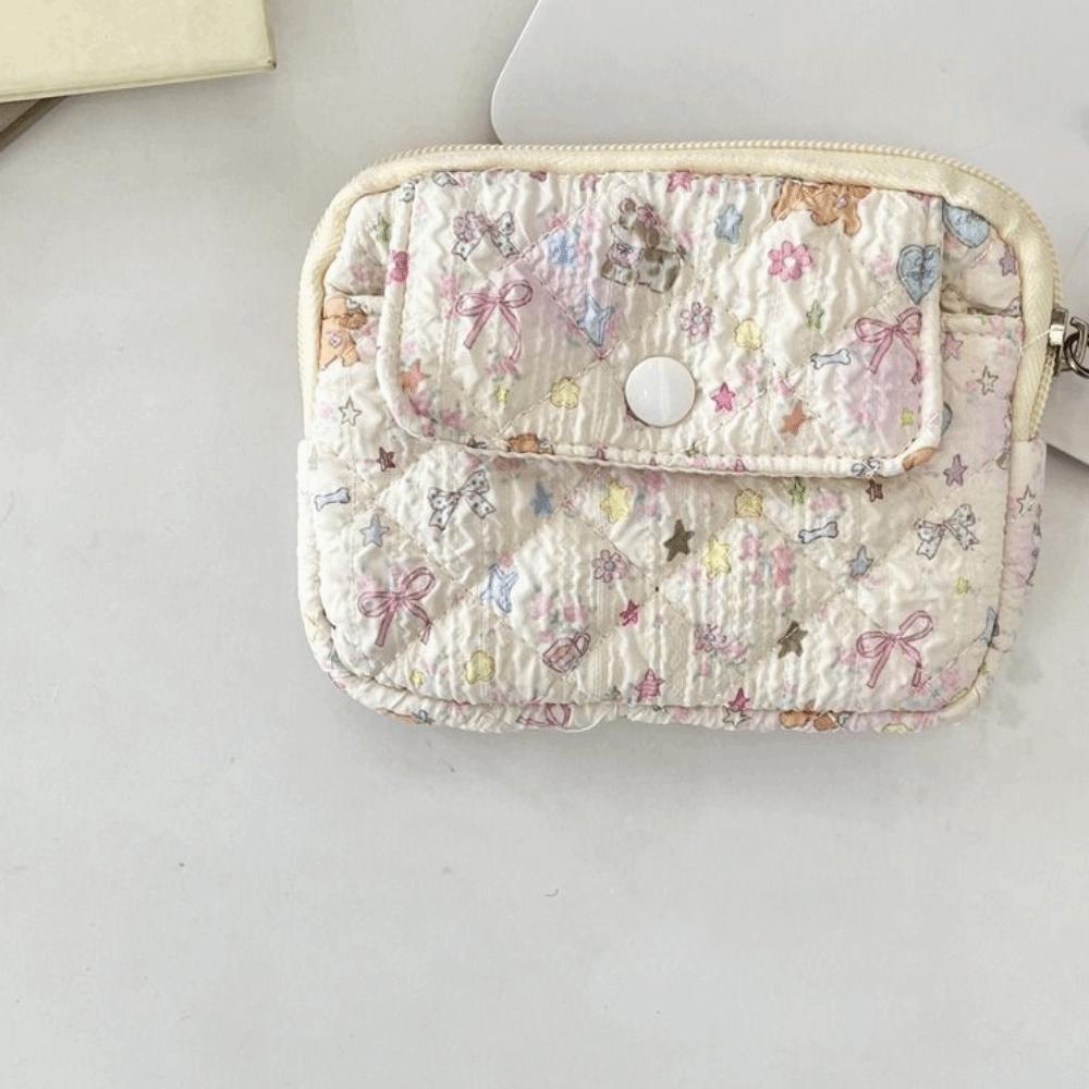 Korean Style Small Lipstick Bag Multifuctional Cute Wallet Sanitary Napkin Storage Bag  Daily