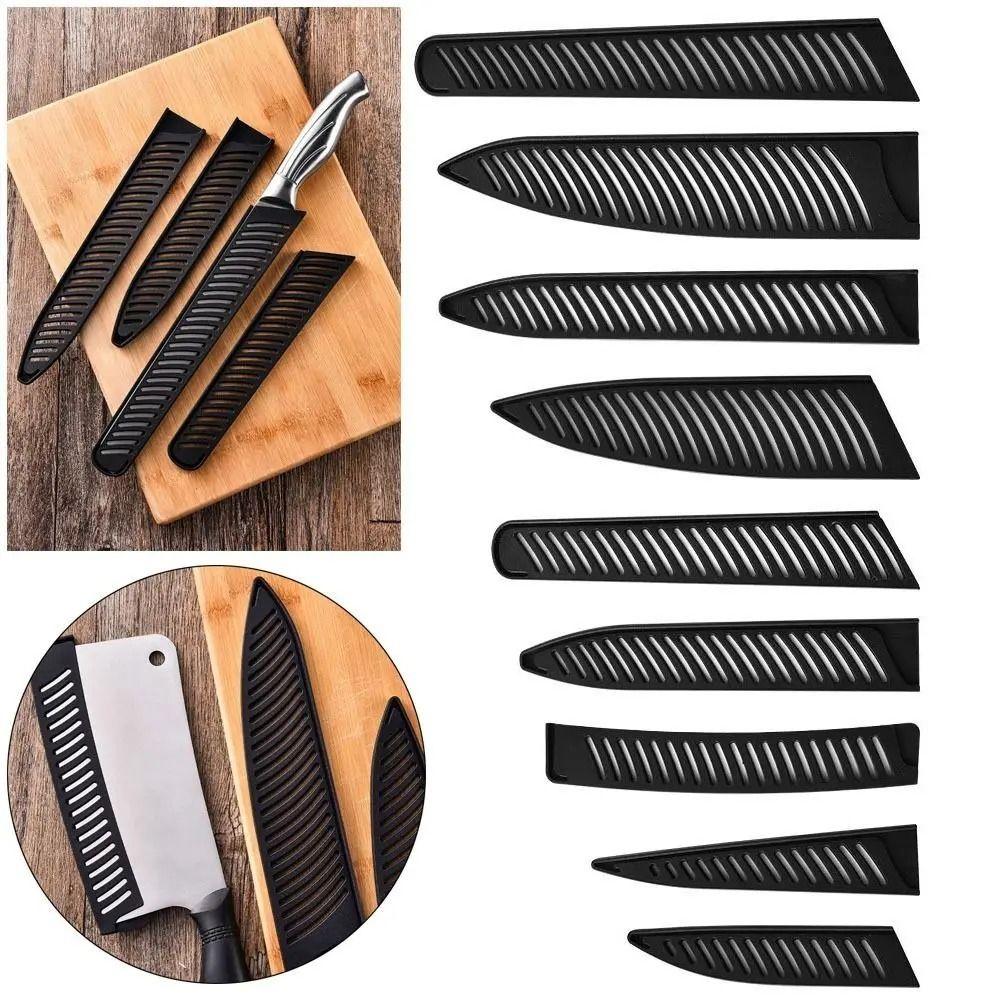 

PP Knife Sheath Black Blade Protector Cover Kitchen Tools Knife Covers Chef