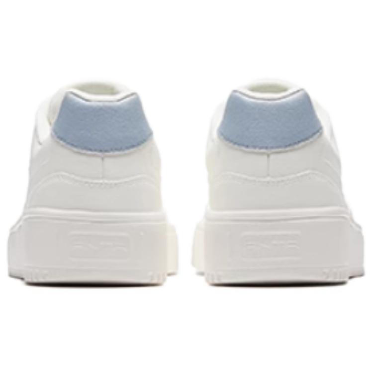 Anta Lightweight Comfortable Versatile Non-Slip Balance Low-Top Skate Shoes Men sneaker White Blue 912528001-4