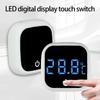 LED Digital Aquarium Thermometers Measure Temperature Meter Tool Stick On Fishtank Water Temperature Meter