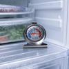 Cold Room Thermometer Stainless Steel Refrigerator with Base Compact