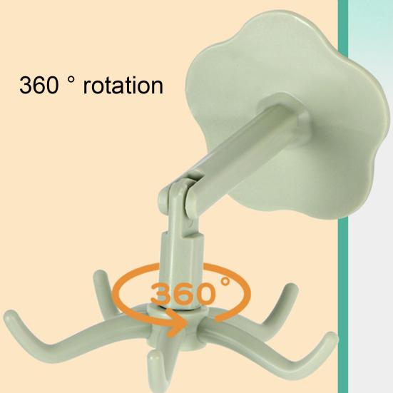 Haczyk do przechowywania Obrót o 360 stopni Szybkoschnący PP Pod szafką Uchwyt na przybory Wieszak Artykuły domowe