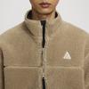 Nike Therma-Fit Adv Letter Embroidery Faux Shearling Comfortable Warm Jacket Men Jacket Khaki FV8654-247
