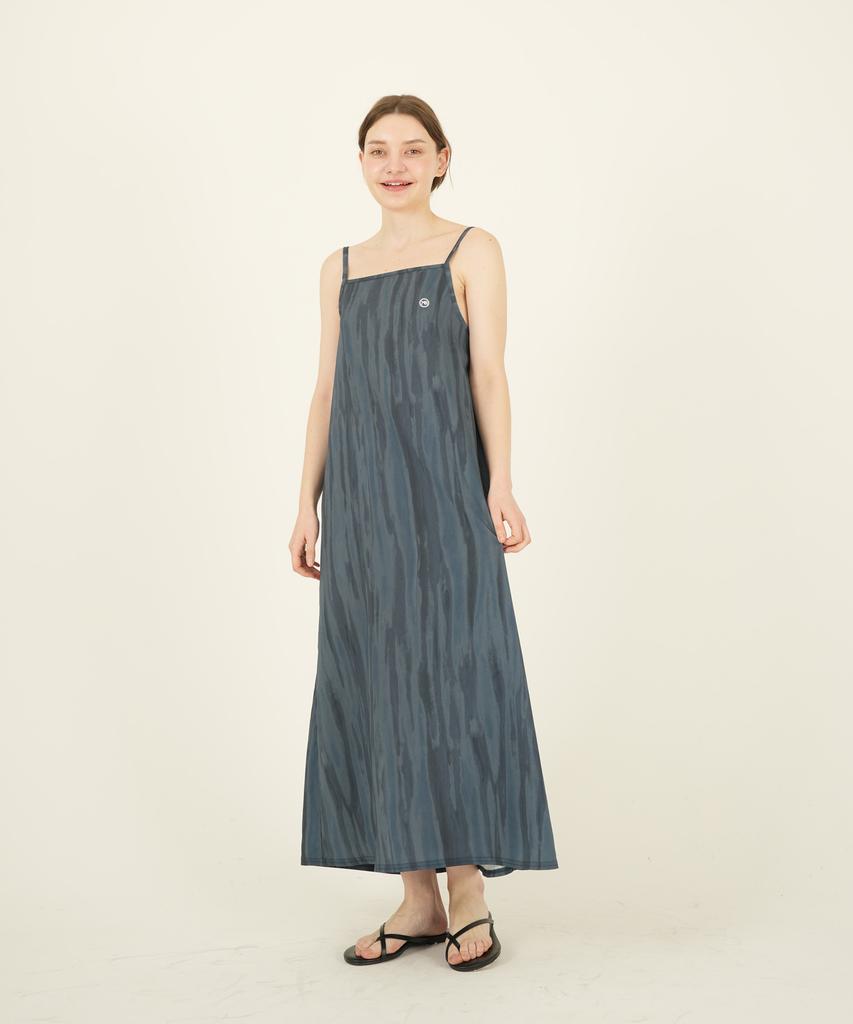 A Bon Beach Rain Streak Dress Black