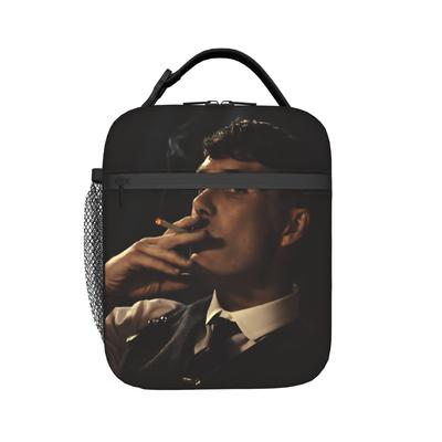 Tommy Shelby Peakys Blinders Thermal Insulated Lunch Bag for School Portable Bento Box Men Women Cooler Thermal Food Box