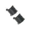 Replacement Steering Bushing Set 5438903 5439731, Black Reinforced Nylon Pair for Steering Service, Curved Ribbed Repair Parts and Support