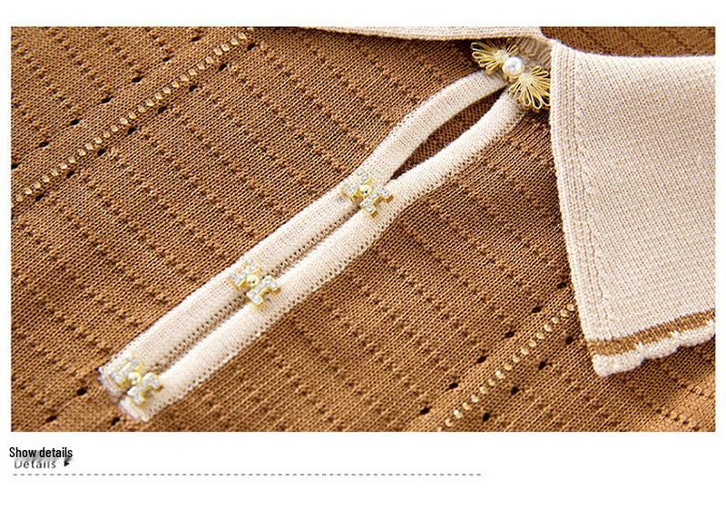 Mom's 2026 Autumn Knit Pullover: Stylish Base Layer for Middle-Aged and Elderly Women