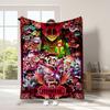 130*150 Cm Hot Anime Character Flannel Blanket  Nap Blanket Quilt Flannel Sofa Cover Blanket
