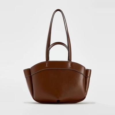 Moda Mulheres Bolsas de Ombro Designer Senhora Bolsas Luxo Pu Tote Commuter Bag Tendência Duas Bolsas