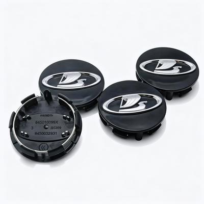 4 piezas Emblema Logo LADA Tapacubos Centrales para Ruedas de Coche Diámetro Exterior 57MM 50MM Tapas de Cubo de Rueda Tapa a Prueba de Polvo de Cubo de Llanta Tapa de Polvo para Cubierta de Llanta Accesorios de Coche de Reemplazo