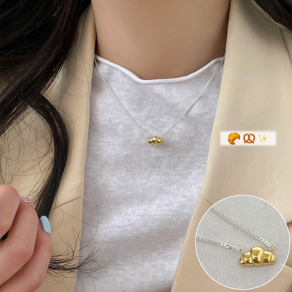 

Корейское ожерелье с каплями воды, посеребренное S925: Элегантная, ретро, креативная цепочка на ключицу для женщин