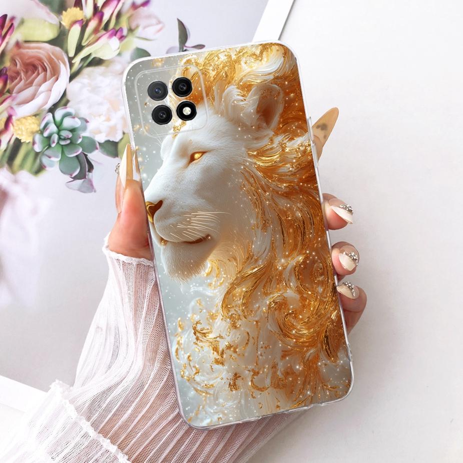For Oppo A73 5G Case CPH2161 Luxury Flowers Butterfly Painted Cover Soft Slim Phone Case For Oppo A72 5G OppoA73 5G Fundas Coque