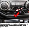 Car Automatic Start Stop Engine System Off Plug and Play Auto Stop Start Closer Parts for Jeep JL Wrangler 2018-