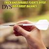 Durable Dart Tail 6Pcs Professional Precise Flying Indoor Outdoor 2Ba 4Ba Integrated Shaft Flight Transparent Plastic Replacement Accessories