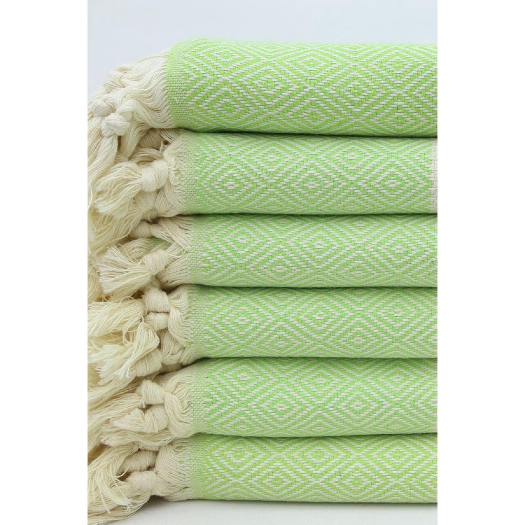 100% Natural Cotton Diamond Peshtemal Bath Towel Turkish Towel Hammam Beach Towel